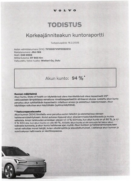 Volvo C40 vaihtoauto