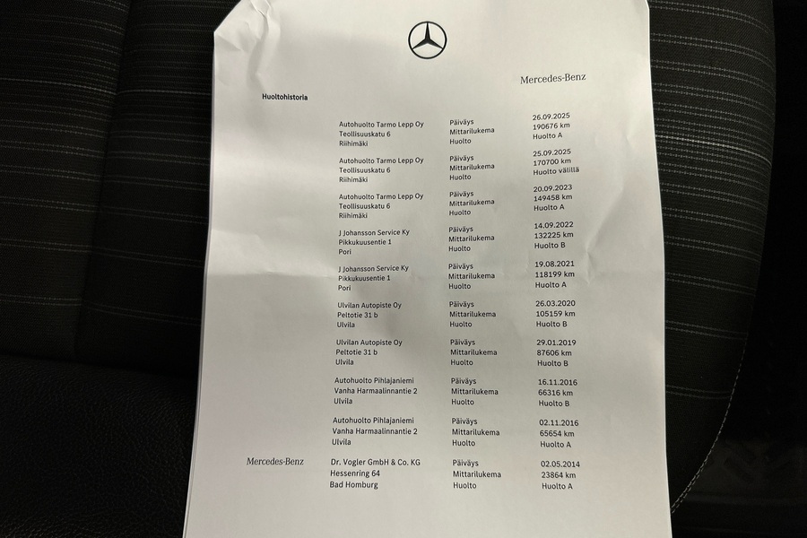 Mercedes-Benz B vaihtoauto