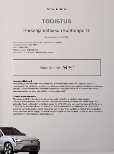 Volvo C40 vaihtoauto