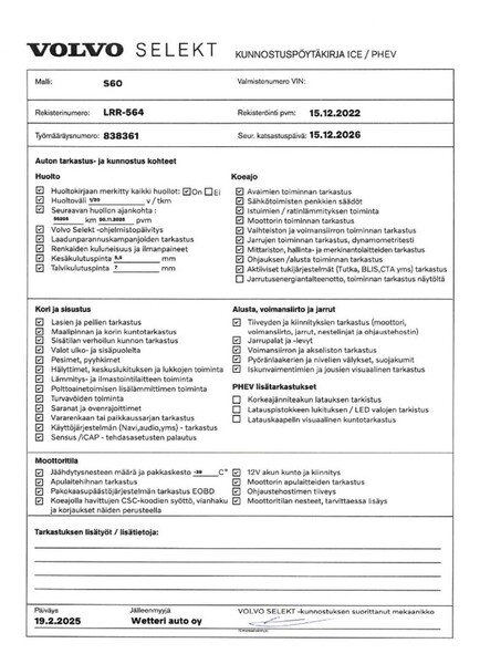 Volvo S60 vaihtoauto