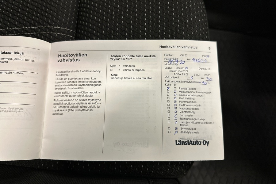 Opel Zafira vaihtoauto