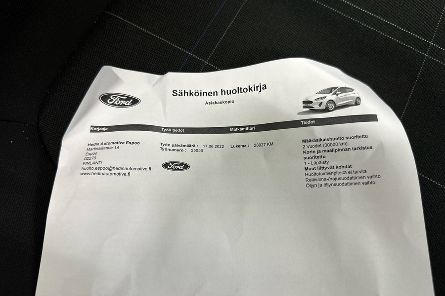 Ford Fiesta vaihtoauto