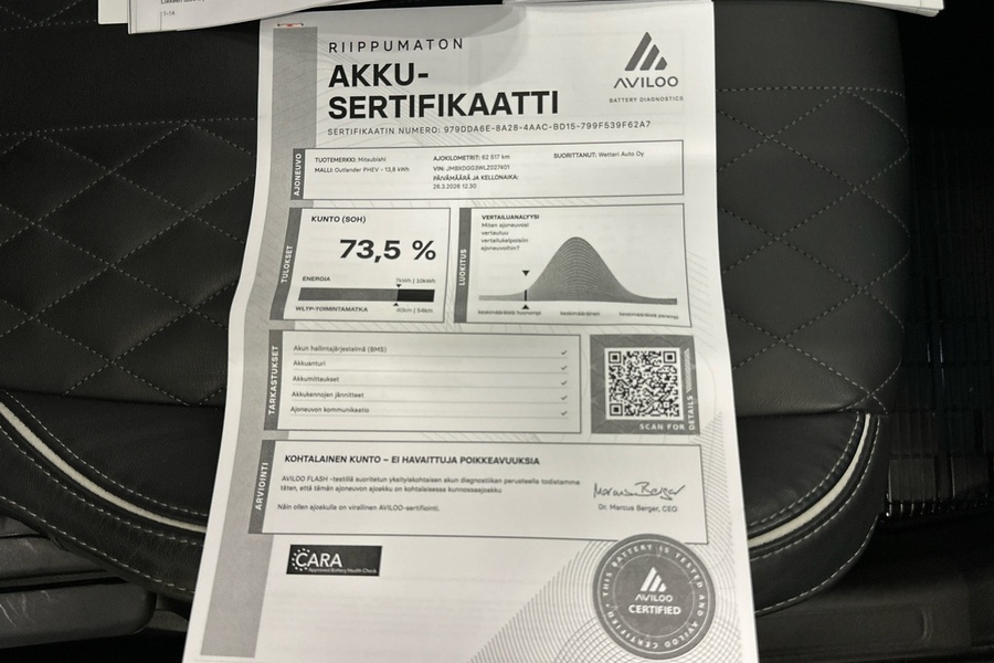 Mitsubishi Outlander PHEV vaihtoauto