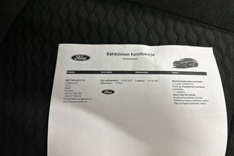 Ford Puma vaihtoauto