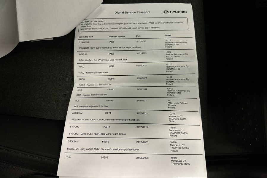 Hyundai Tucson vaihtoauto