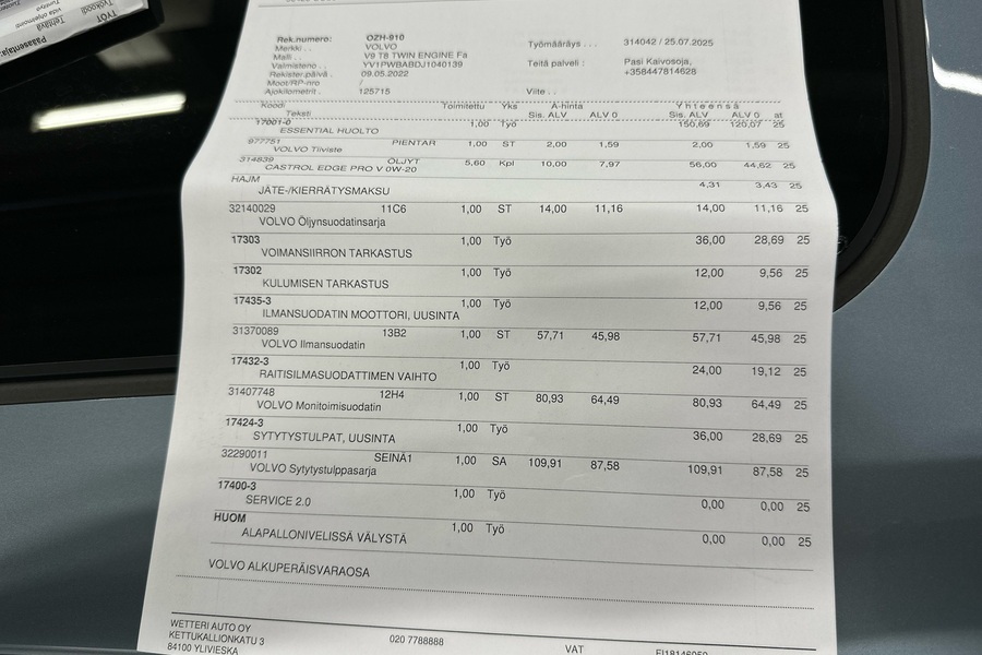 Volvo V90 vaihtoauto