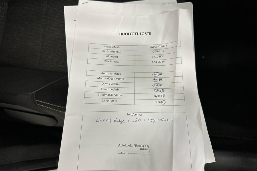 Toyota Corolla vaihtoauto