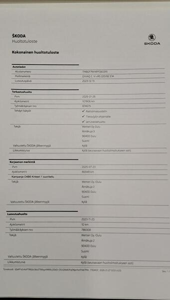 Skoda Enyaq vaihtoauto