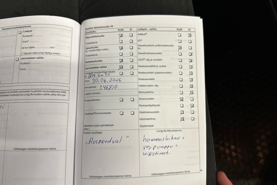 Volkswagen Sharan vaihtoauto