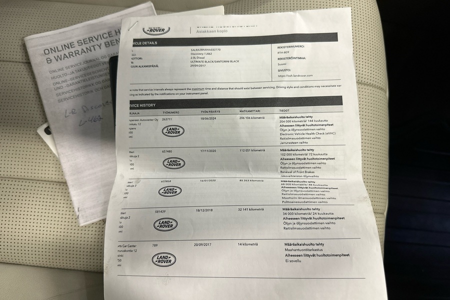 Land Rover Discovery vaihtoauto