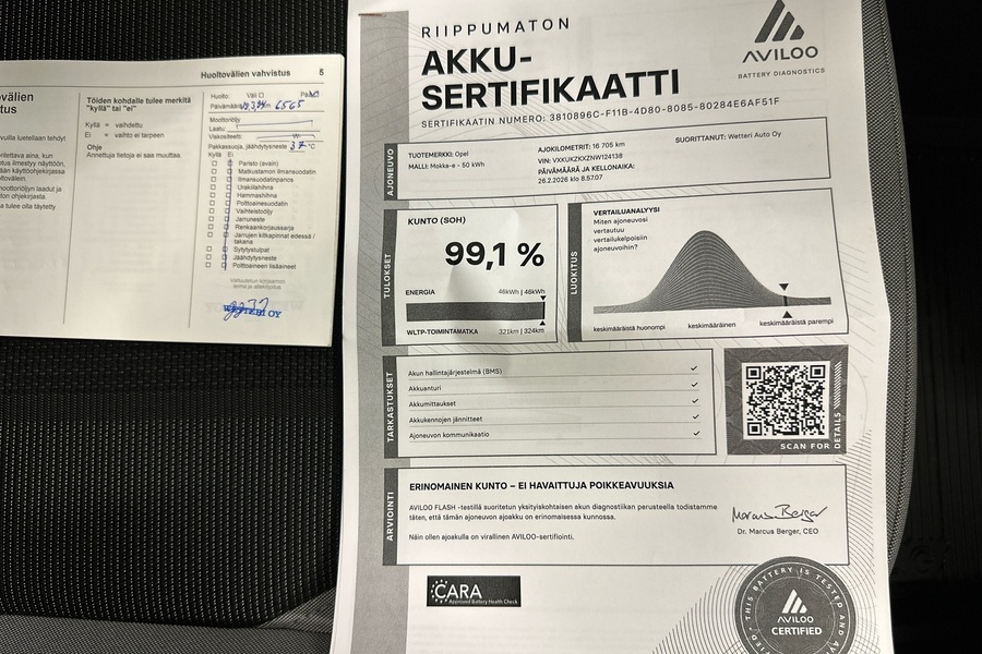 Opel Mokka-e vaihtoauto