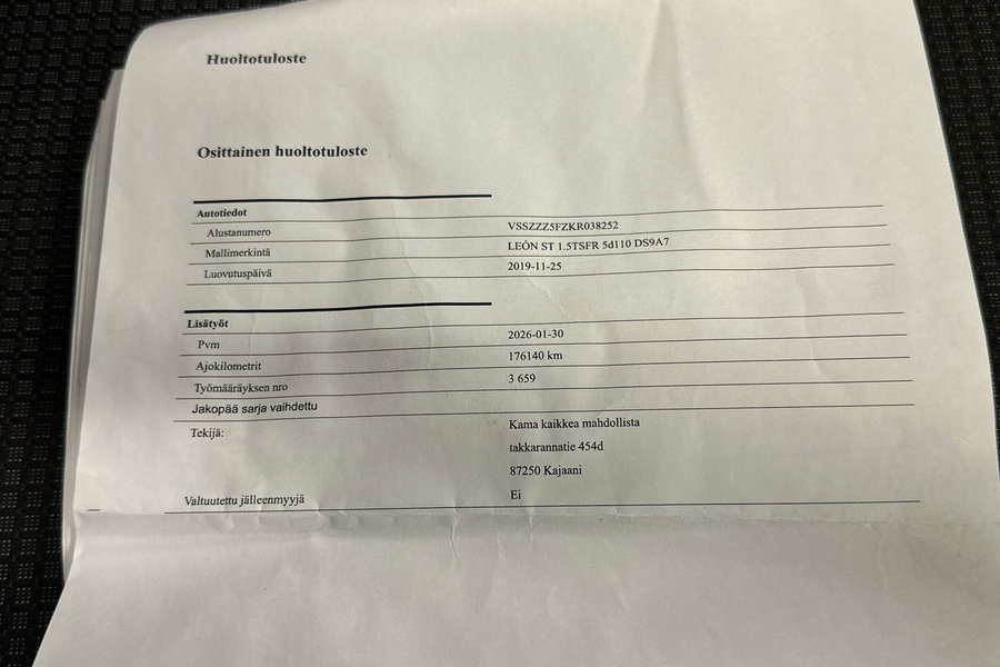 SEAT Leon Sportourer ST vaihtoauto