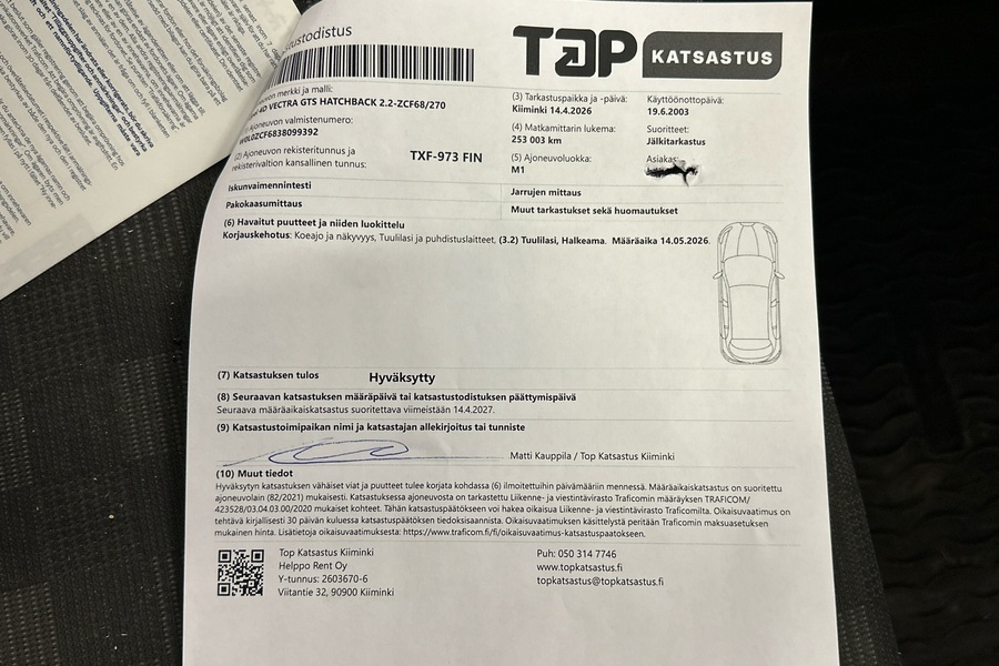 Opel Vectra vaihtoauto