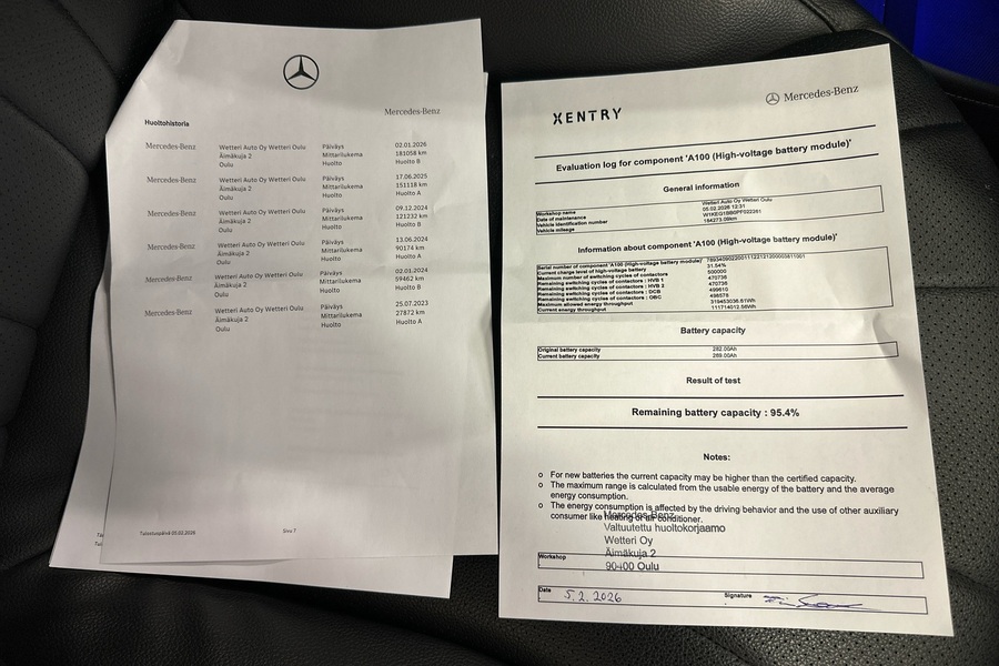 Mercedes-Benz EQE vaihtoauto