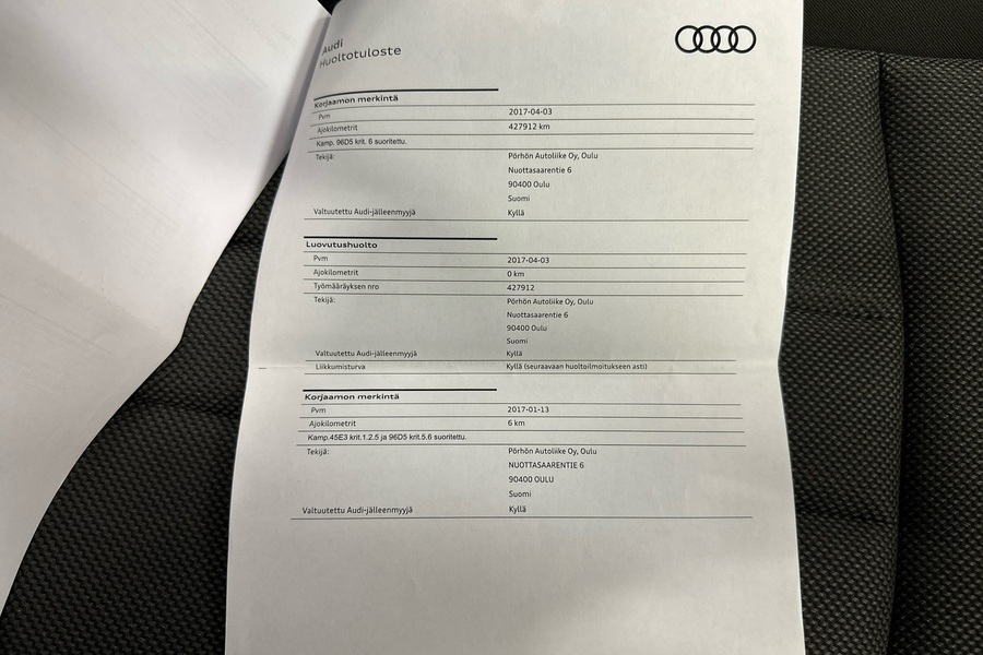 Audi A4 vaihtoauto