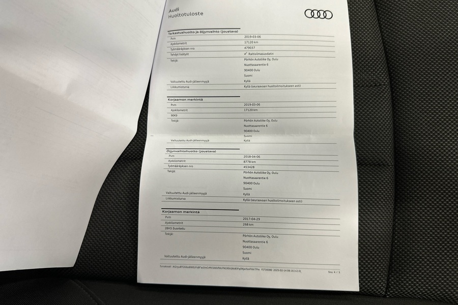 Audi A4 vaihtoauto