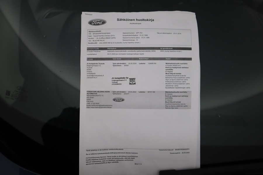 Ford Transit Connect vaihtoauto