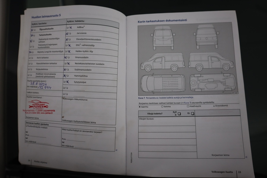 Volkswagen Transporter vaihtoauto