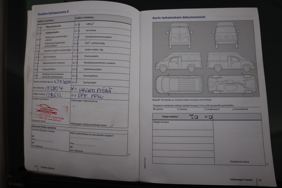 Volkswagen Transporter vaihtoauto