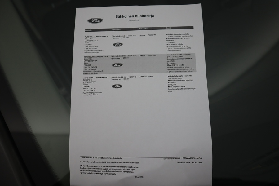 Ford Transit vaihtoauto