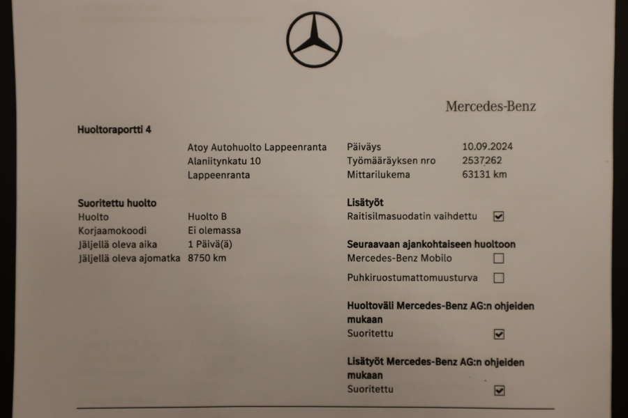 Mercedes-Benz EQC vaihtoauto