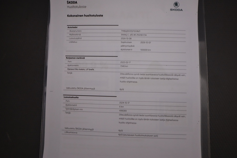 Skoda Enyaq vaihtoauto