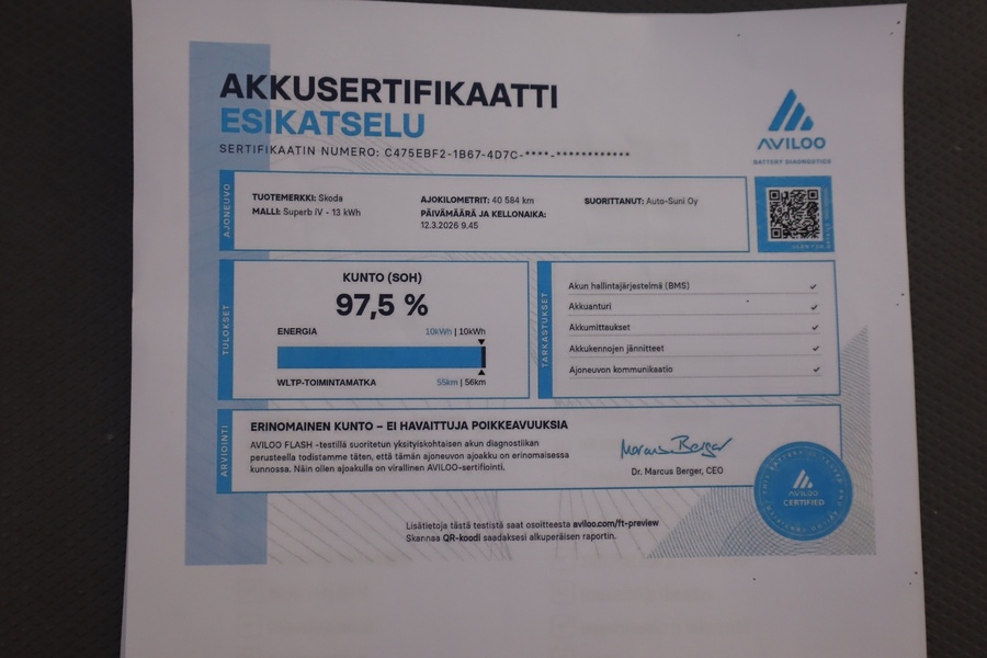 Skoda Superb vaihtoauto