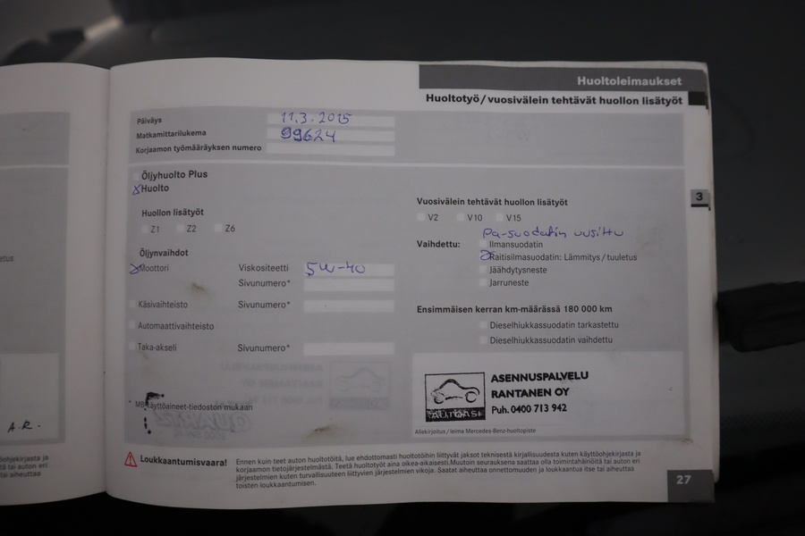 Mercedes-Benz Vito vaihtoauto