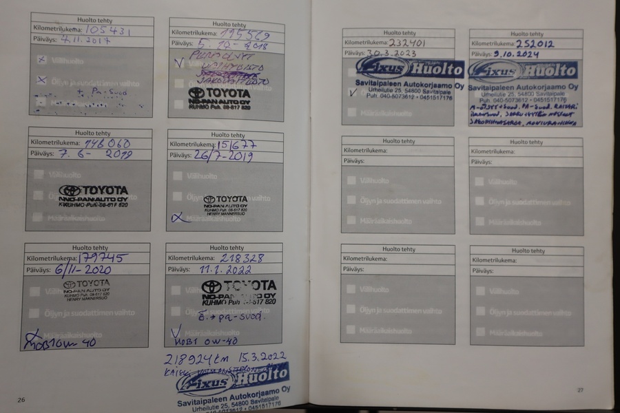 Toyota Hilux vaihtoauto