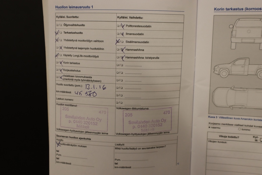 Volkswagen Amarok vaihtoauto