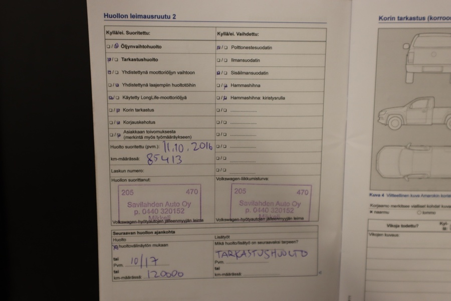 Volkswagen Amarok vaihtoauto