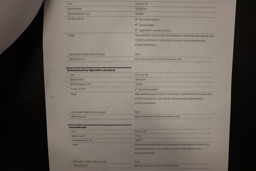 Skoda Superb vaihtoauto