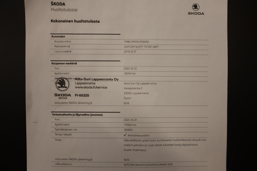 Skoda Superb vaihtoauto