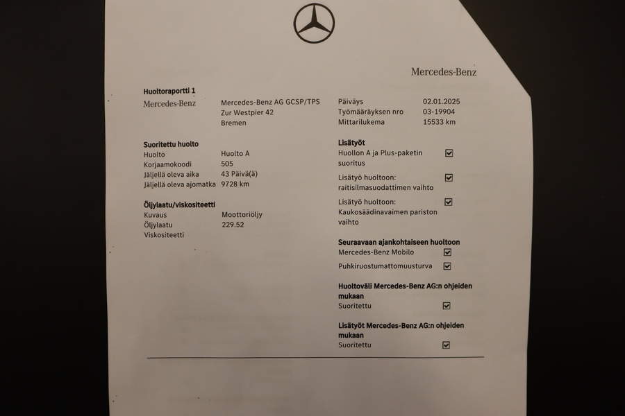 Mercedes-Benz E vaihtoauto