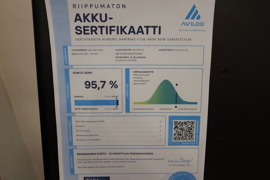 Mercedes-Benz EQC vaihtoauto