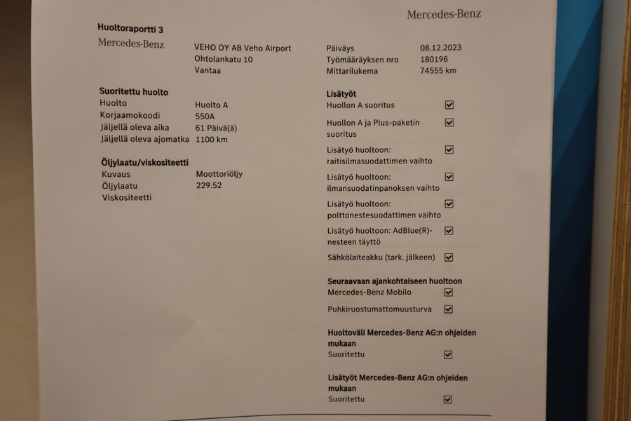 Mercedes-Benz C vaihtoauto