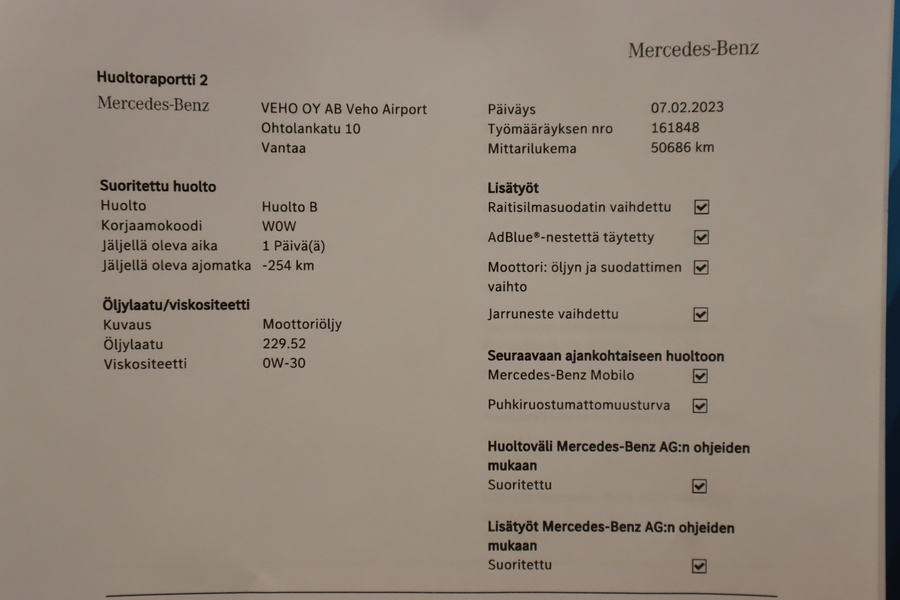 Mercedes-Benz C vaihtoauto