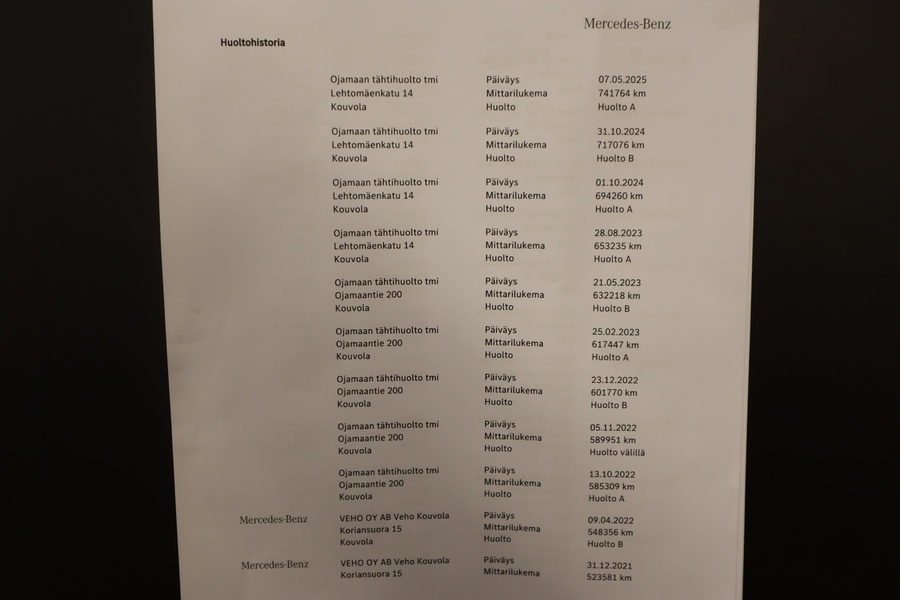 Mercedes-Benz Sprinter vaihtoauto