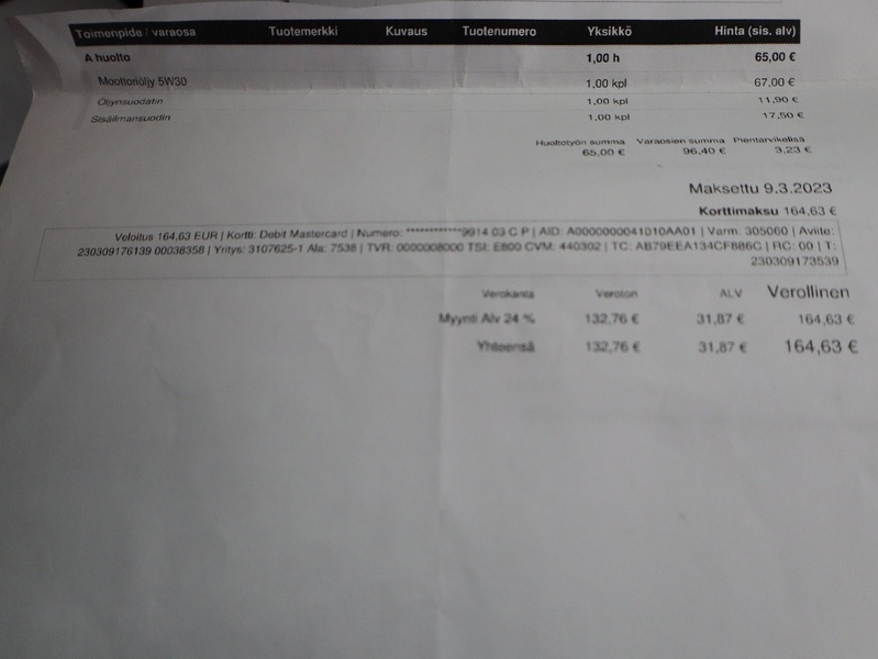 Mercedes-Benz A vaihtoauto