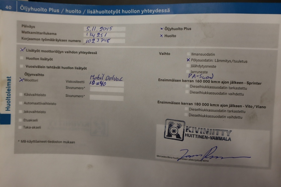 Mercedes-Benz Vito vaihtoauto