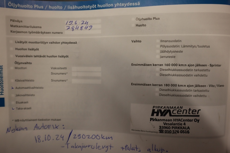 Mercedes-Benz Vito vaihtoauto