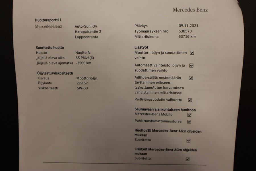 Mercedes-Benz Sprinter vaihtoauto