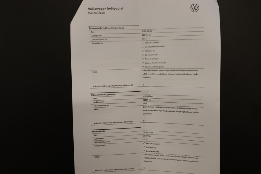 Volkswagen Caravelle vaihtoauto