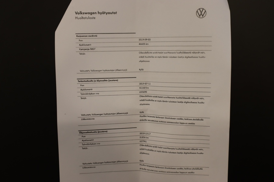 Volkswagen Caravelle vaihtoauto