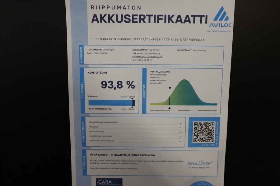 Volkswagen ID.3 vaihtoauto