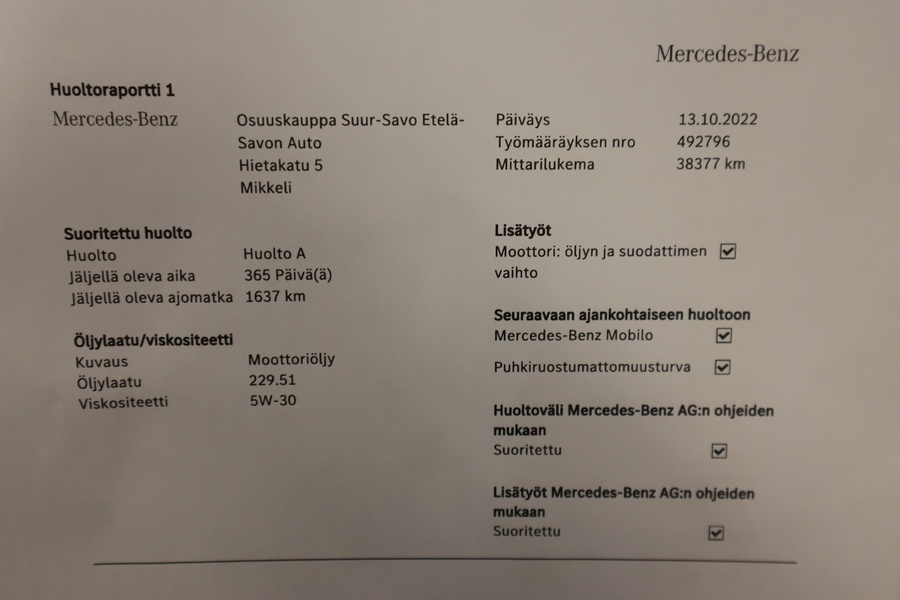 Mercedes-Benz Vito vaihtoauto