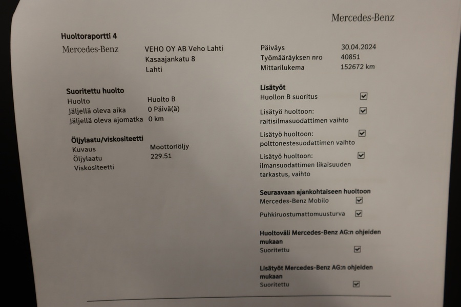 Mercedes-Benz Vito vaihtoauto