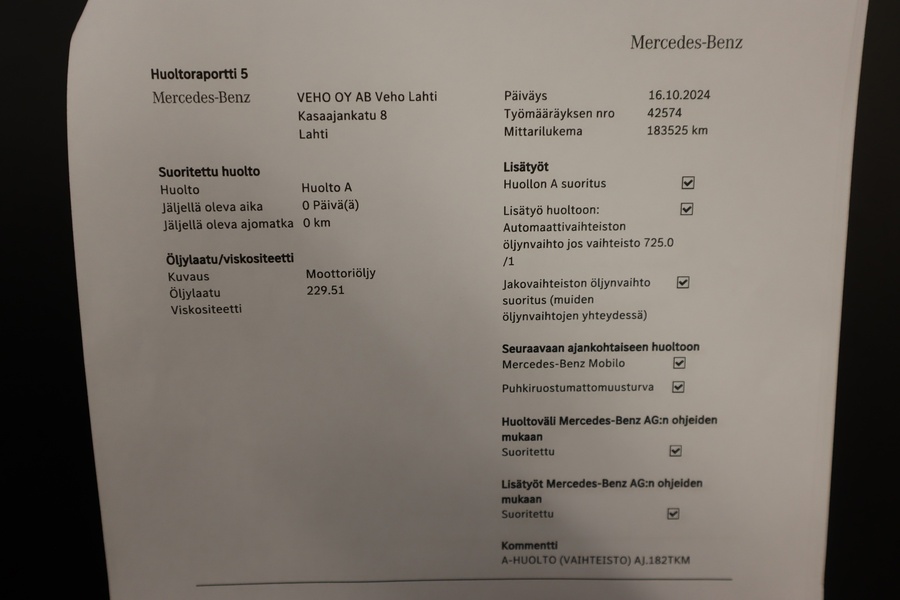 Mercedes-Benz Vito vaihtoauto