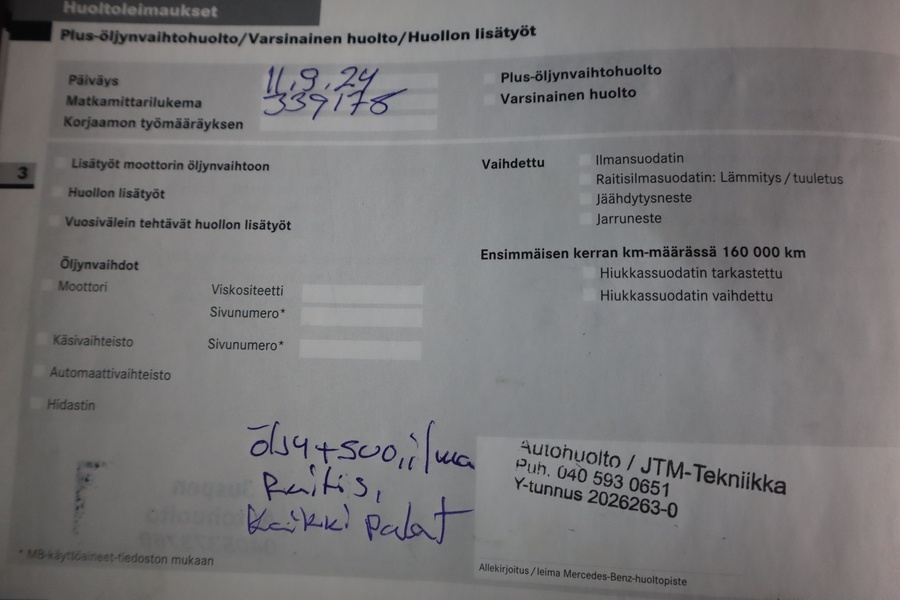 Mercedes-Benz Sprinter vaihtoauto