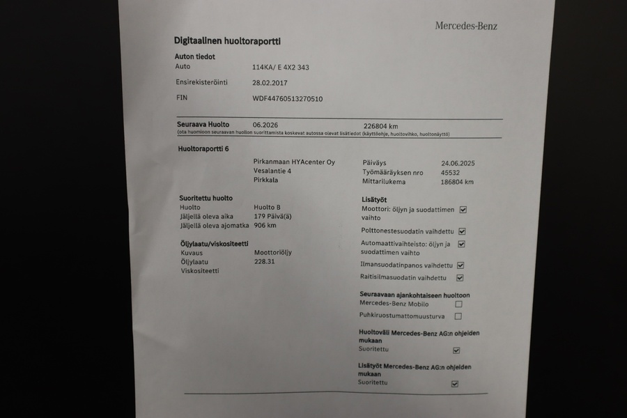 Mercedes-Benz Vito vaihtoauto